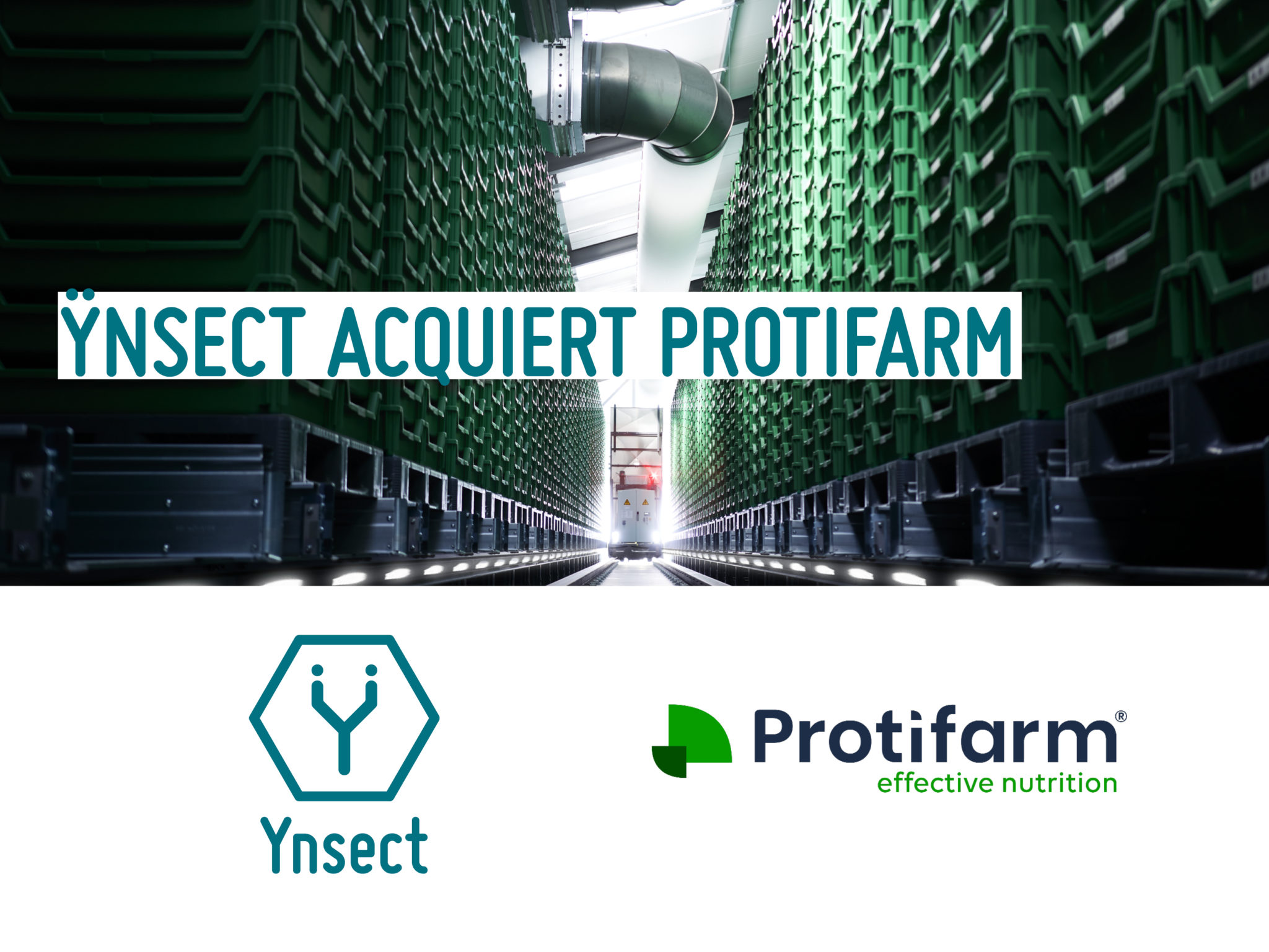 Lire la suite à propos de l’article Ÿnsect annonce l’acquisition de l’entreprise d’agri tech néerlandaise Protifarm et accélère ainsi son développement international et son entrée sur le marché des protéines d’insectes destinées à l’alimentation humaine.