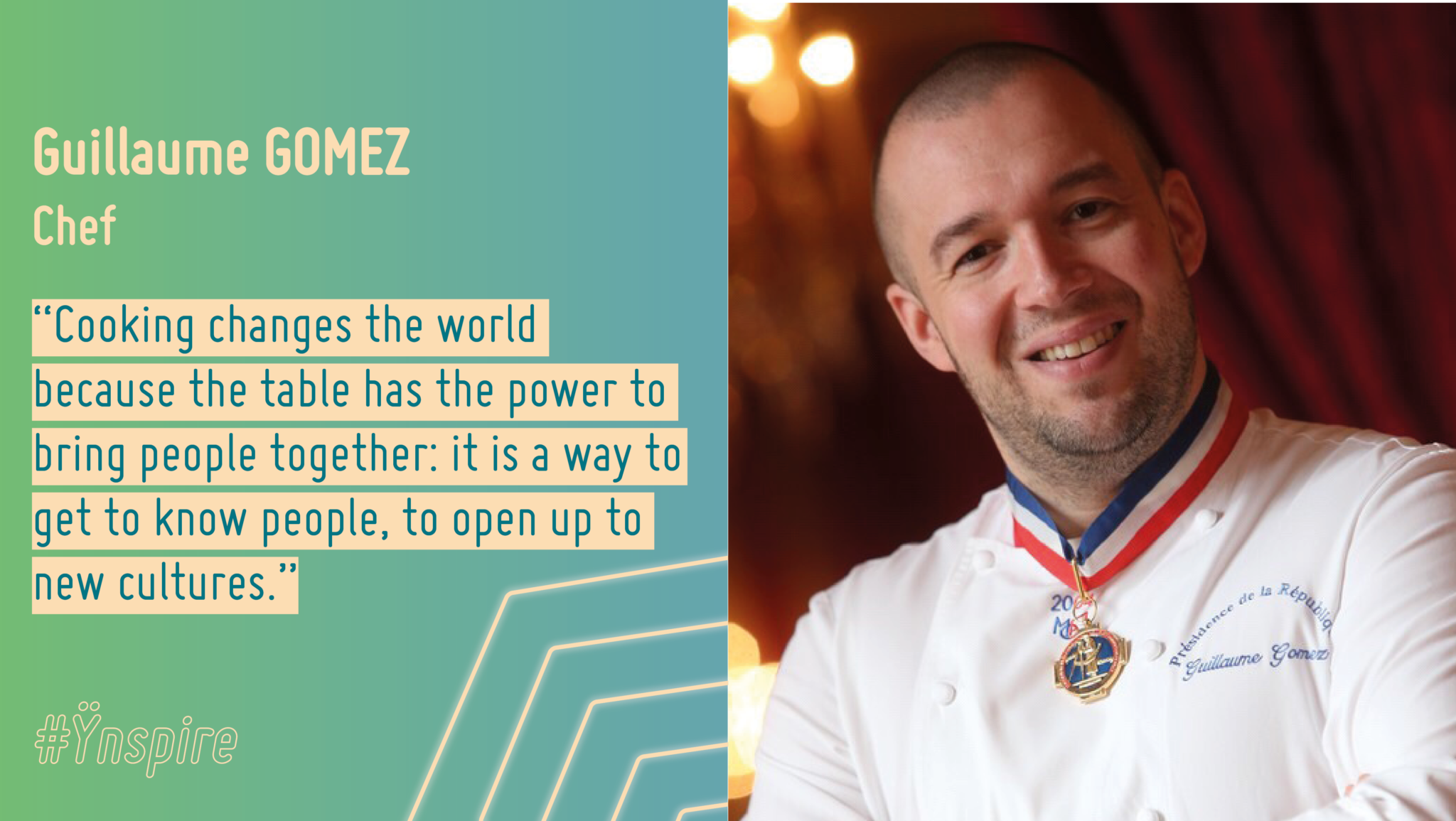 Read more about the article #Ÿnspire – Guillaume Gomez, Chef