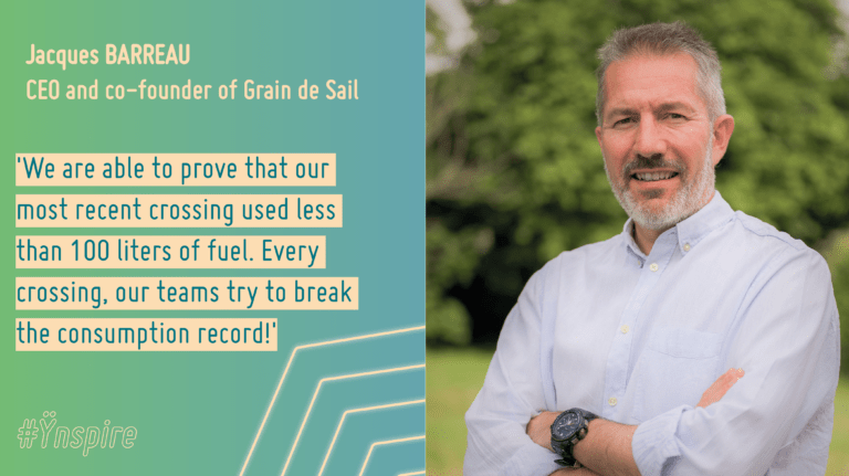 Read more about the article #Ÿnspire – Jacques Barreau, CEO and co-founder of Grain de Sail