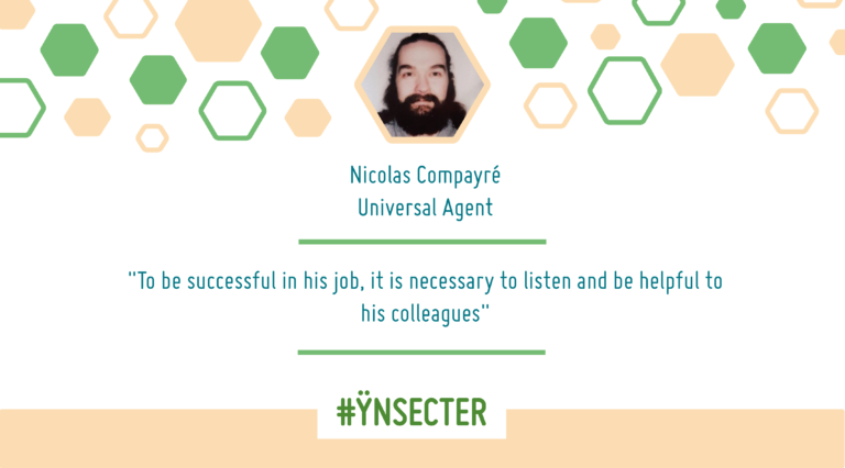 Read more about the article #Ynsecter – Nicolas Compayré, Universal Agent