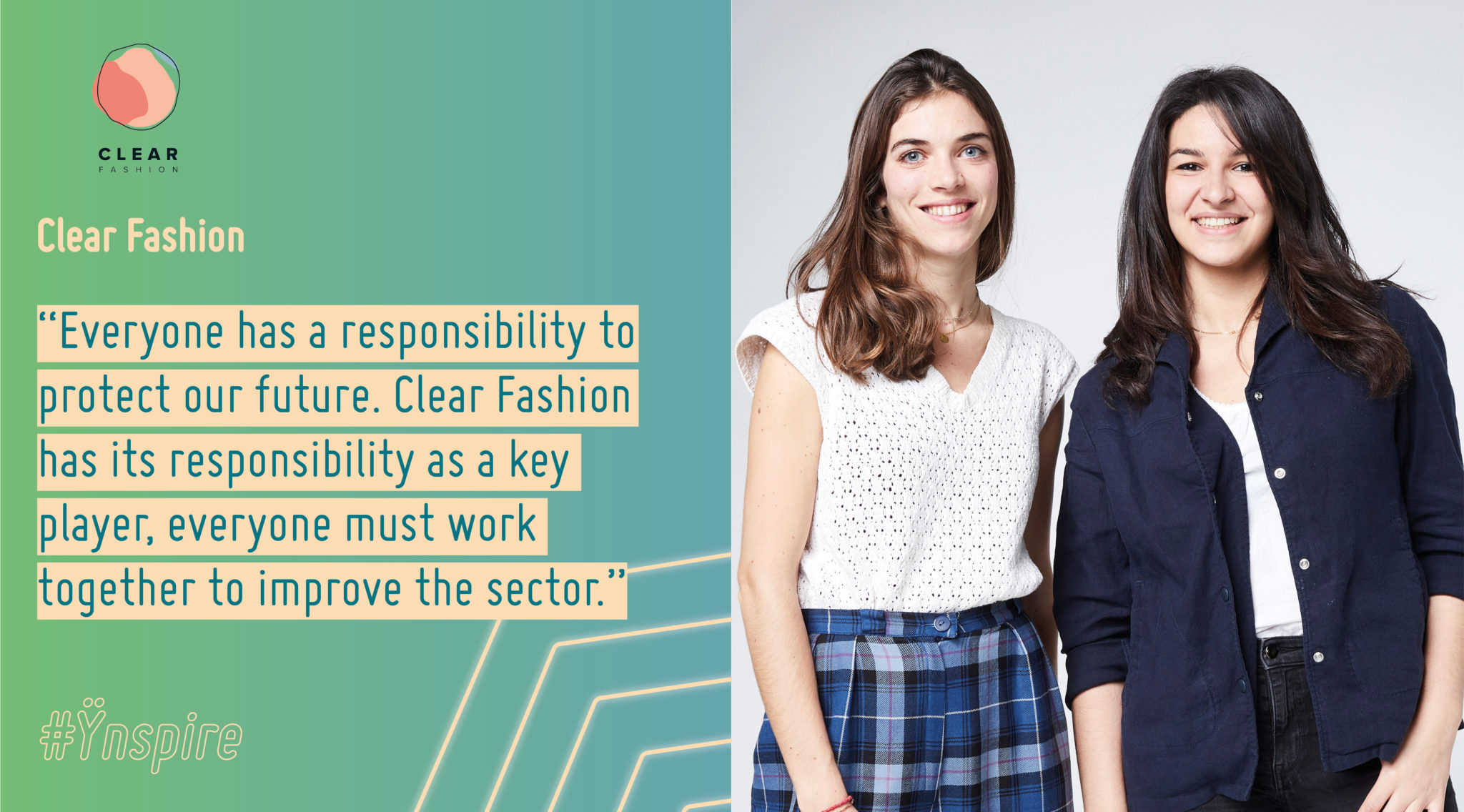 Read more about the article #Ÿnspire – Rym Trabelsi and Marguerite Dorangeon, founders of Clear Fashion