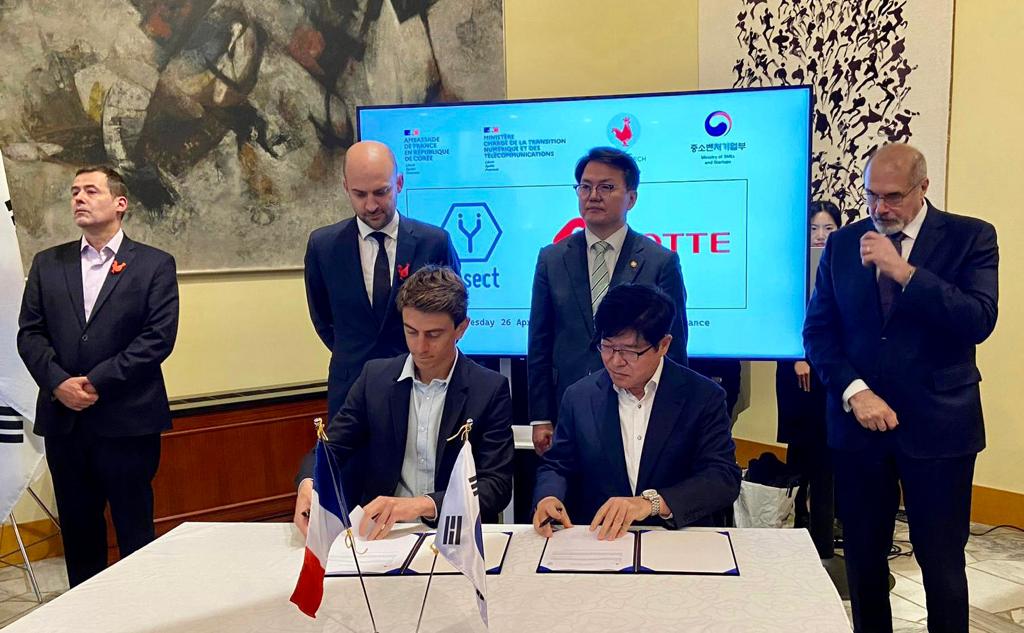 Read more about the article ŸNSECT AND THE LOTTE R&D CENTRE SIGN AN MOU