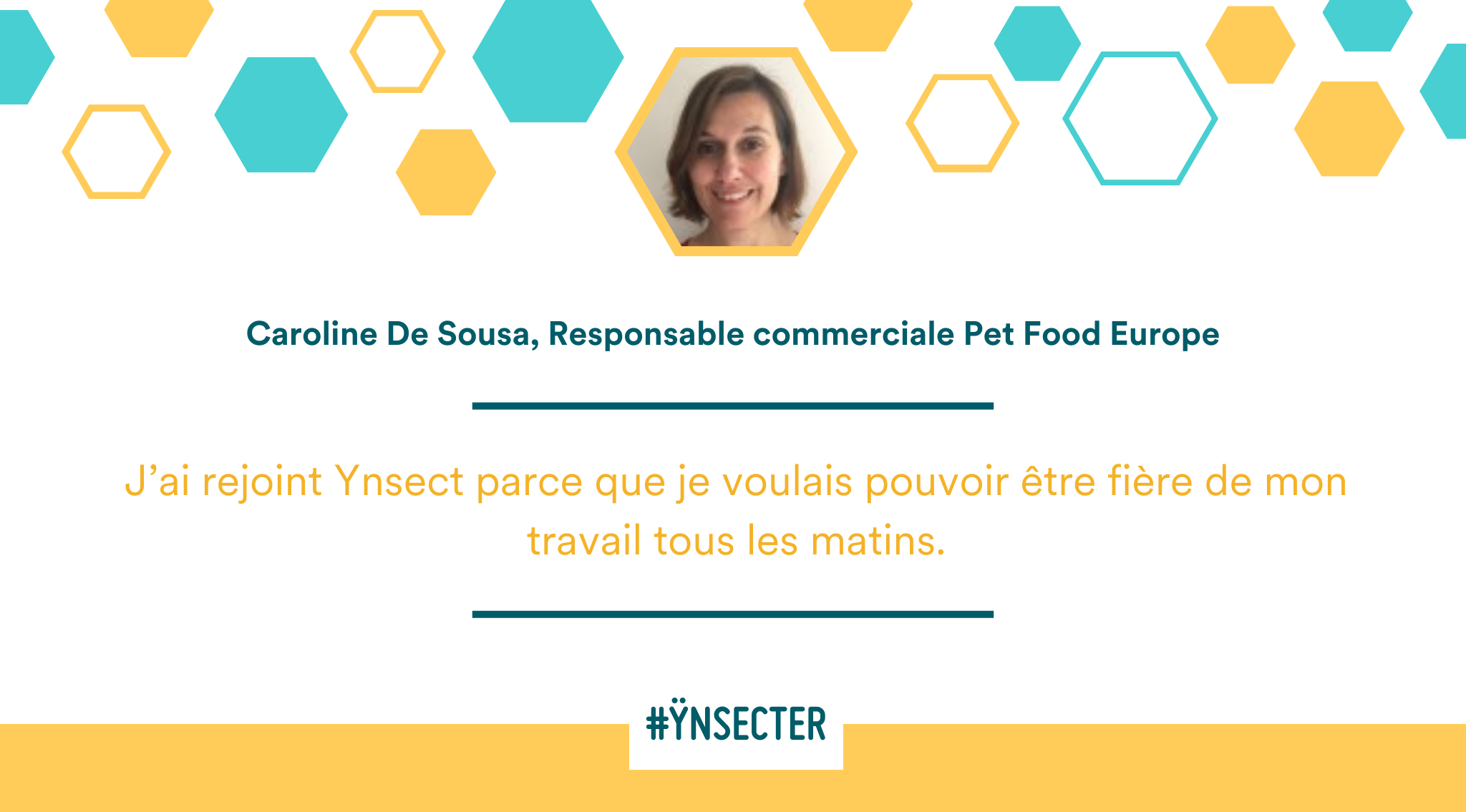 Lire la suite à propos de l’article #Ynsecter – Caroline De Sousa, Responsable Commerciale Pet Food Europe